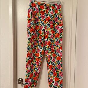 Zara Multicolor Floral Pants